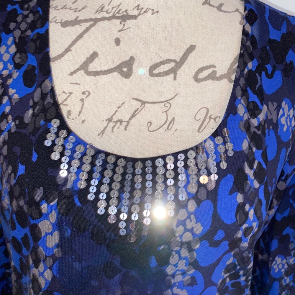 ▪️🔹Ruby Rd Sequin Accent Top🔹▪️ - Picture 4 of 11